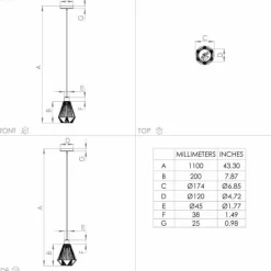 Style Boho-Chic-Luminaires Eglo Suspension Eglo ADWICKLE Noir, 1 lumière