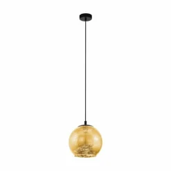 Luminaires Eglo Suspension EGLO ALBARACCIN Noir, 1 lumière