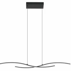 Luminaires Eglo Suspension Eglo ALBORAYA LED Noir, 1 lumière* Éclairage Led