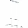 Luminaires Eglo Suspension Eglo ALEANDRO LED Chrome, 4 lumières