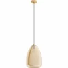 Luminaires Eglo Suspension EGLO ALOBRASE Laiton, 1 lumière