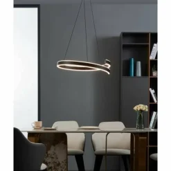 Luminaires Eglo Suspension Eglo ANDABAIA-Z LED Noir, 1 lumière