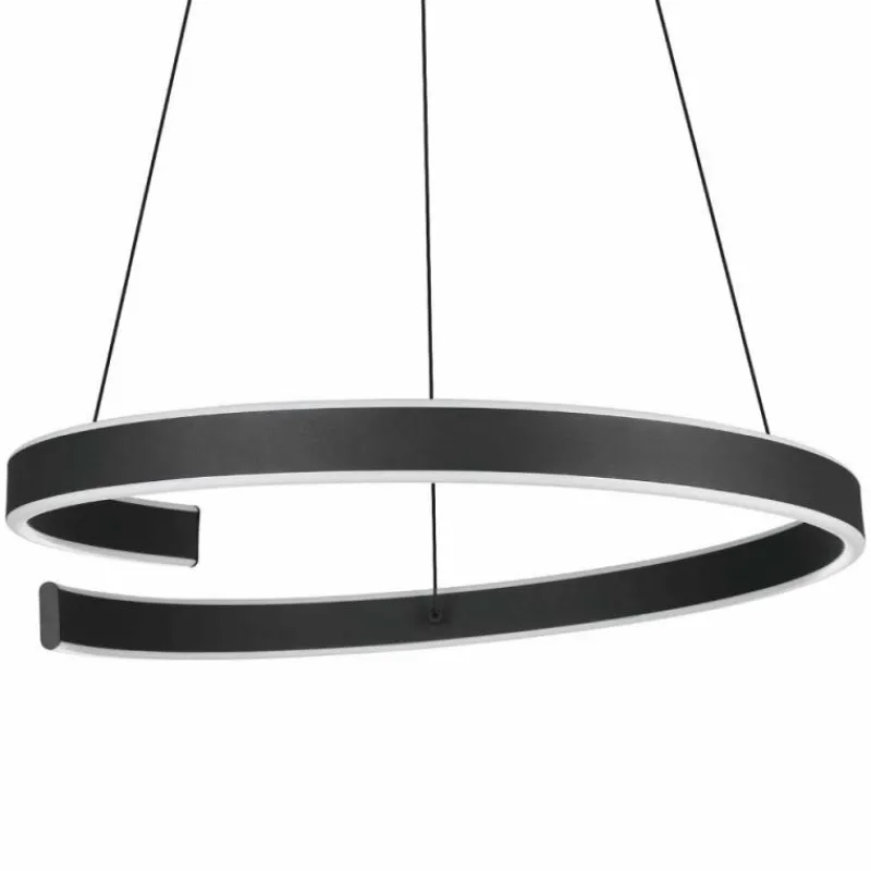Luminaires Eglo Suspension Eglo ANDABAIA-Z LED Noir, 1 lumière