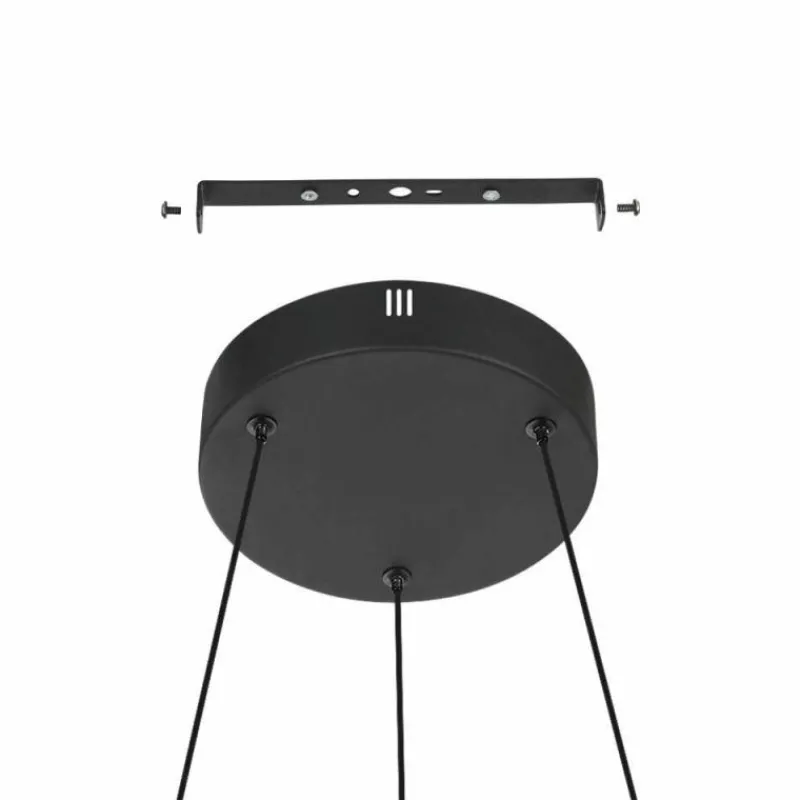 Luminaires Eglo Suspension Eglo ANDABAIA-Z LED Noir, 1 lumière