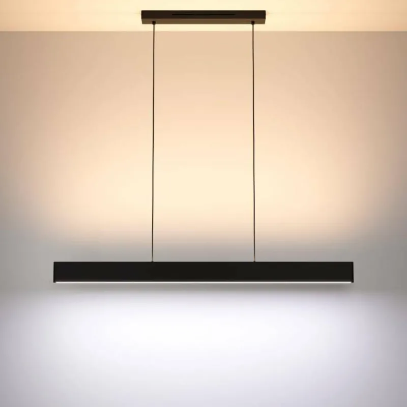 Luminaires Eglo Suspension Eglo ANDREAS-Z LED Noir, 2 lumières, Changeur de couleurs