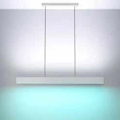 Luminaires Eglo Suspension Eglo ANDREAS-Z LED Gris, 2 lumières, Changeur de couleurs