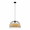 Style Boho-Chic-Luminaires Eglo Suspension Eglo ANWICK Noir, 1 lumière