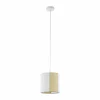 Lampes En Tissu-Luminaires Eglo Suspension Eglo ARNHEM Blanc, 1 lumière