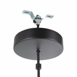 Style Boho-Chic-Luminaires Eglo Suspension Eglo AYCLIFFE Noir, 1 lumière