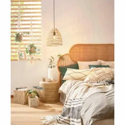 Style Boho-Chic-Luminaires Eglo Suspension Eglo AYESGARTH Noir, 1 lumière