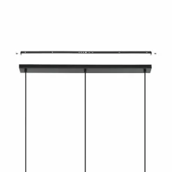 Style Boho-Chic-Luminaires Eglo Suspension Eglo AYESGARTH Noir, 3 lumières