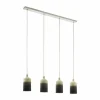 Luminaires Eglo Suspension Eglo AZBARREN Crème, 4 lumières* Suspensions