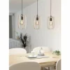 Luminaires Eglo Suspension Eglo BAJAZZARA Noir, 3 lumières* Suspensions