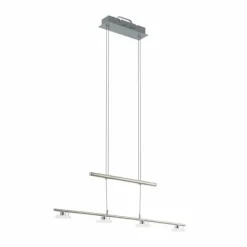 Luminaires Eglo Suspension Eglo BORRIOL LED Nickel mat, 4 lumières* Suspensions