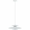 Luminaires Eglo Suspension EGLO BRENDA Nickel mat, Blanc, 1 lumière* Suspensions