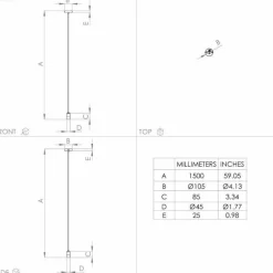Luminaires Eglo Suspension Eglo CALARI Laiton, Noir, 1 lumière* Suspensions