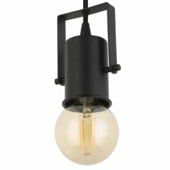 Luminaires Eglo Suspension Eglo CALARI Noir, 1 lumière* Suspensions