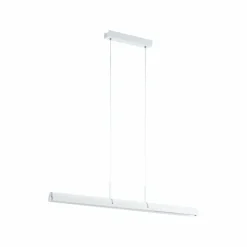 Luminaires Eglo Suspension Eglo CALDINA LED Chrome, Blanc, 1 lumière* Éclairage Led