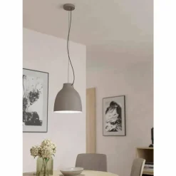 Luminaires Eglo Suspension Eglo CAMASCA Taupe, 1 lumière* Suspensions