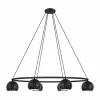 Luminaires Eglo Suspension EGLO CANTALLOPS Noir, 6 lumières* Suspensions