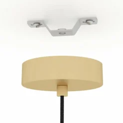 Lampes Dorées-Luminaires Eglo Suspension Eglo CARLTON Or, 1 lumière