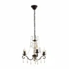 Luminaires Antiques-Luminaires Eglo Suspension Eglo CHATTISHAM Brun, Blanc, 3 lumières