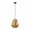Lampes Industrielles-Luminaires Eglo Suspension EGLO CHIAVICA Laiton, 1 lumière