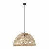 Style Boho-Chic-Luminaires Eglo Suspension EGLO CLAVERDON Noir, 1 lumière