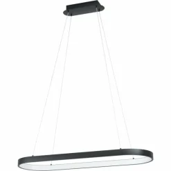 Luminaires Eglo Suspension Eglo CODRIALES LED Noir, 1 lumière* Éclairage Led