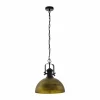 Lampes Dorées-Luminaires Eglo Suspension EGLO COMBWICH Or, Noir, 1 lumière