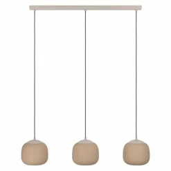 Luminaires Eglo Suspension Eglo COMINIO Taupe, 3 lumières