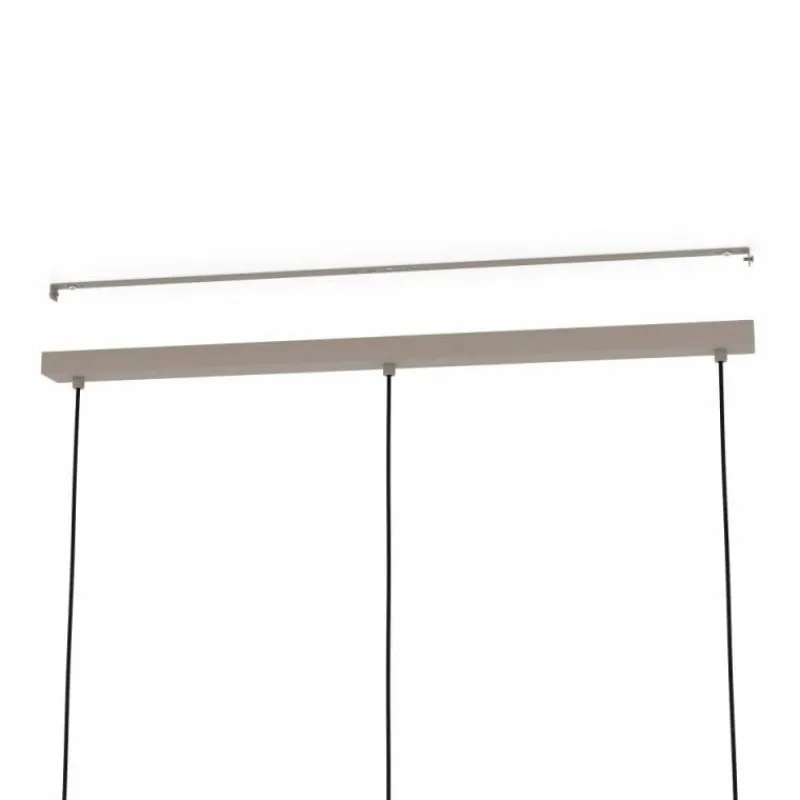 Luminaires Eglo Suspension Eglo COMINIO Taupe, 3 lumières