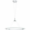 Luminaires Eglo Suspension EGLO connect HORNITOS-C LED Chrome, 1 lumière, Télécommandes