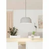 Luminaires Eglo Suspension Eglo CONTRISA Gris, 1 lumière* Suspensions