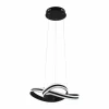 Luminaires Eglo Suspension Eglo CORREDERA LED Noir, 2 lumières* Éclairage Led