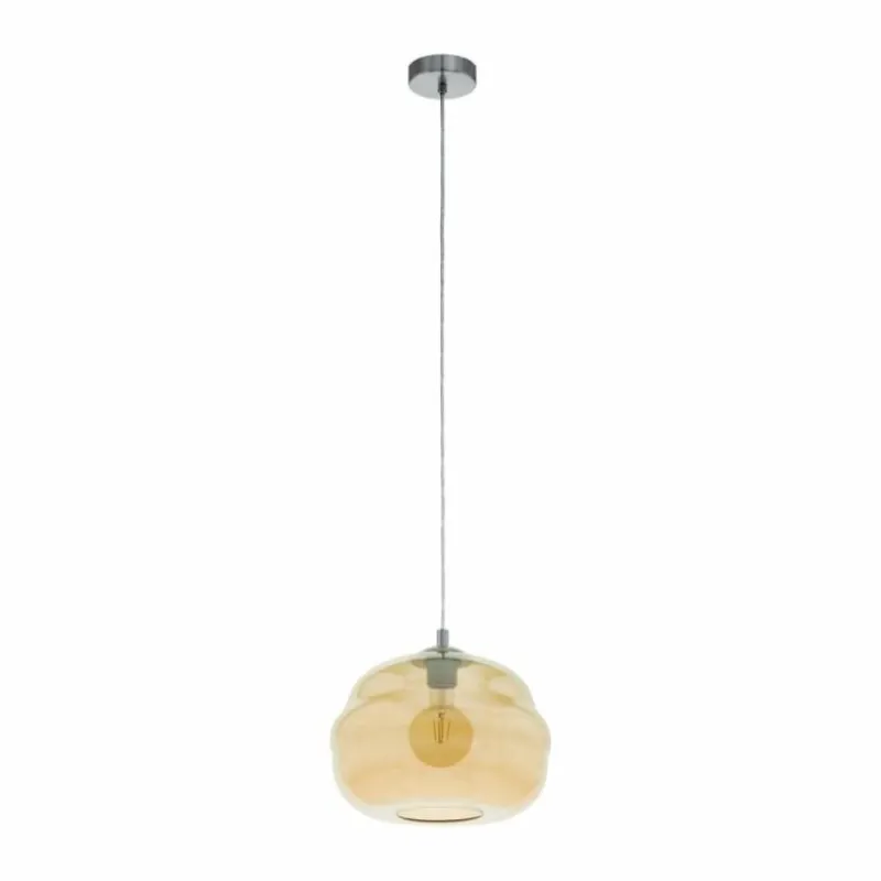 Luminaires Eglo Suspension EGLO DOGATO Chrome, 1 lumière