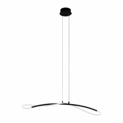 Luminaires Eglo Suspension Eglo EGIDONELLA LED Noir, 1 lumière* Éclairage Led