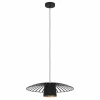 Lampes Dorées-Luminaires Eglo Suspension Eglo FELIXKIRK Noir, 1 lumière