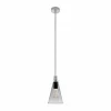 Luminaires Scandinaves-Luminaires Eglo Suspension Eglo FRAMPTON Nickel mat, 1 lumière
