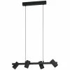 Luminaires Eglo Suspension Eglo GATUELA Noir, 4 lumières* Suspensions