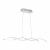 Luminaires Eglo Suspension Eglo LASANA 2 LED Chrome, 2 lumières* Éclairage Led