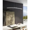 Luminaires Eglo Suspension Eglo LASANA LED Chrome, 1 lumière* Éclairage Led