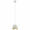 Luminaires Eglo Suspension Eglo LAURINA Blanc, 1 lumière* Suspensions