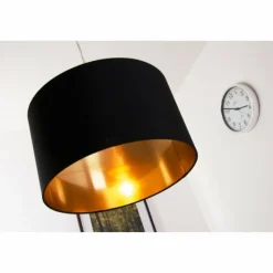 Lampes En Tissu-Luminaires Eglo Suspension Eglo Leuchten Maserlo Nickel mat, 1 lumière