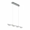 Luminaires Eglo Suspension Eglo LITAGO LED Nickel mat, 4 lumières* Suspensions