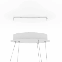 Luminaires Eglo Suspension Eglo LOBINERO-Z LED Blanc, 1 lumière