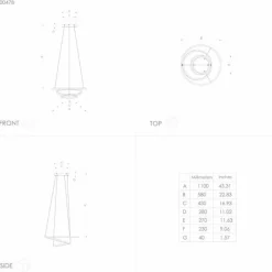 Luminaires Eglo Suspension Eglo LOBINERO-Z LED Blanc, 1 lumière