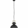 Lampes Industrielles-Luminaires Eglo Suspension EGLO LUBENHAM Brun, Noir, 1 lumière