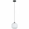 Luminaires Eglo Suspension Eglo MANTUNALLE Noir, 1 lumière