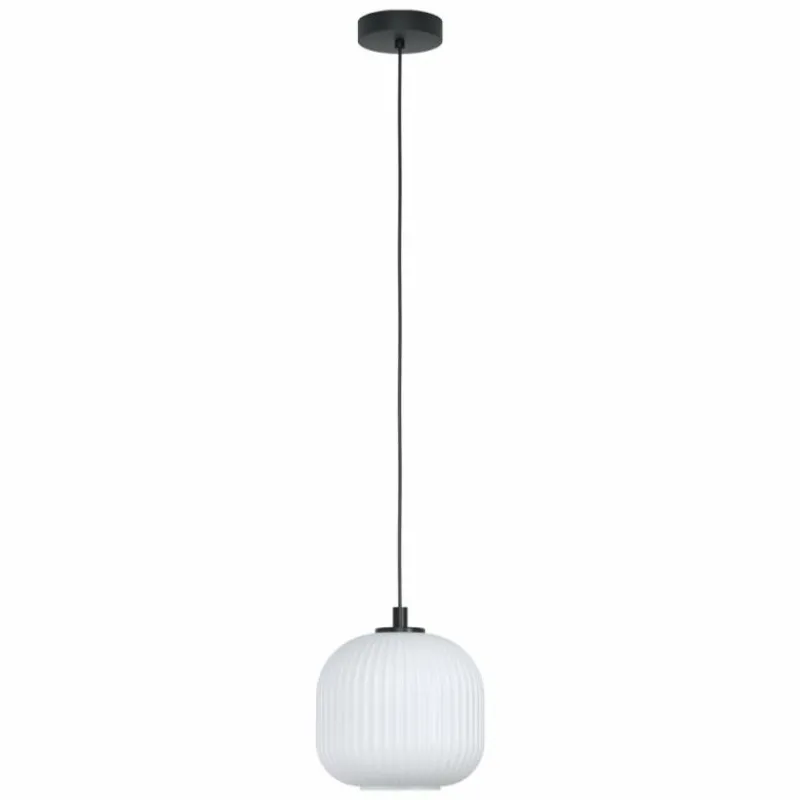 Luminaires Eglo Suspension Eglo MANTUNALLE Noir, 1 lumière